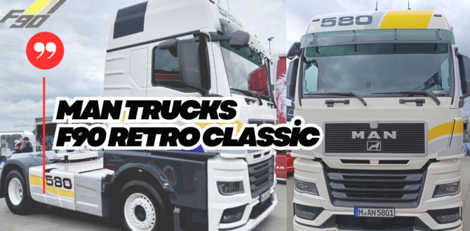 MAN TRUCK TGX RETRO