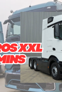 Yeni Actros Procabin XXL Cummins Motoruyla Satışta