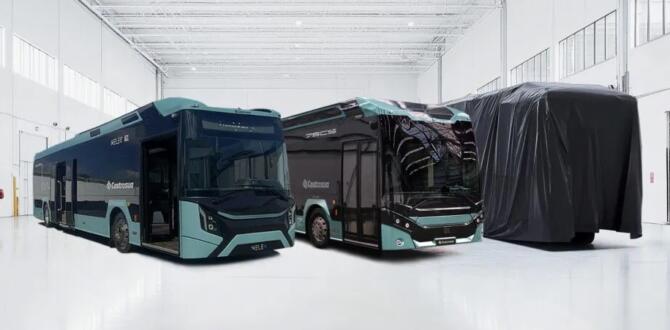 Castrosua Group Launches New Electric Coach at Busworld