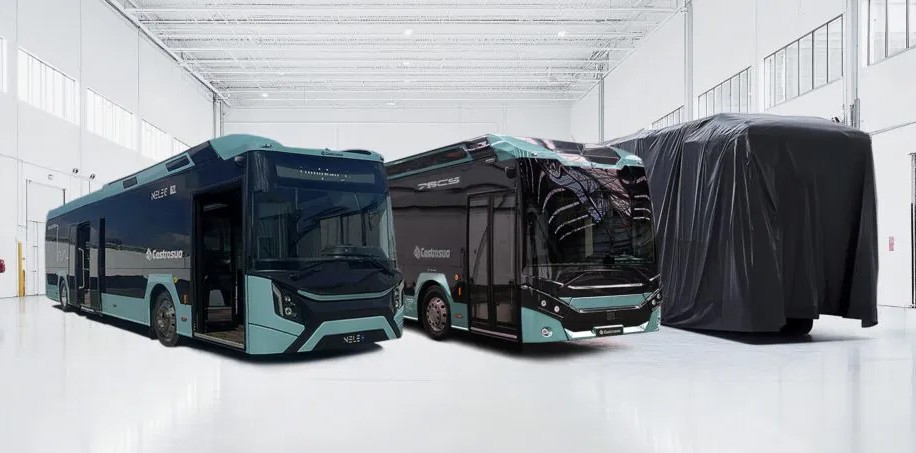 Castrosua Group Launches New Electric Coach at Busworld