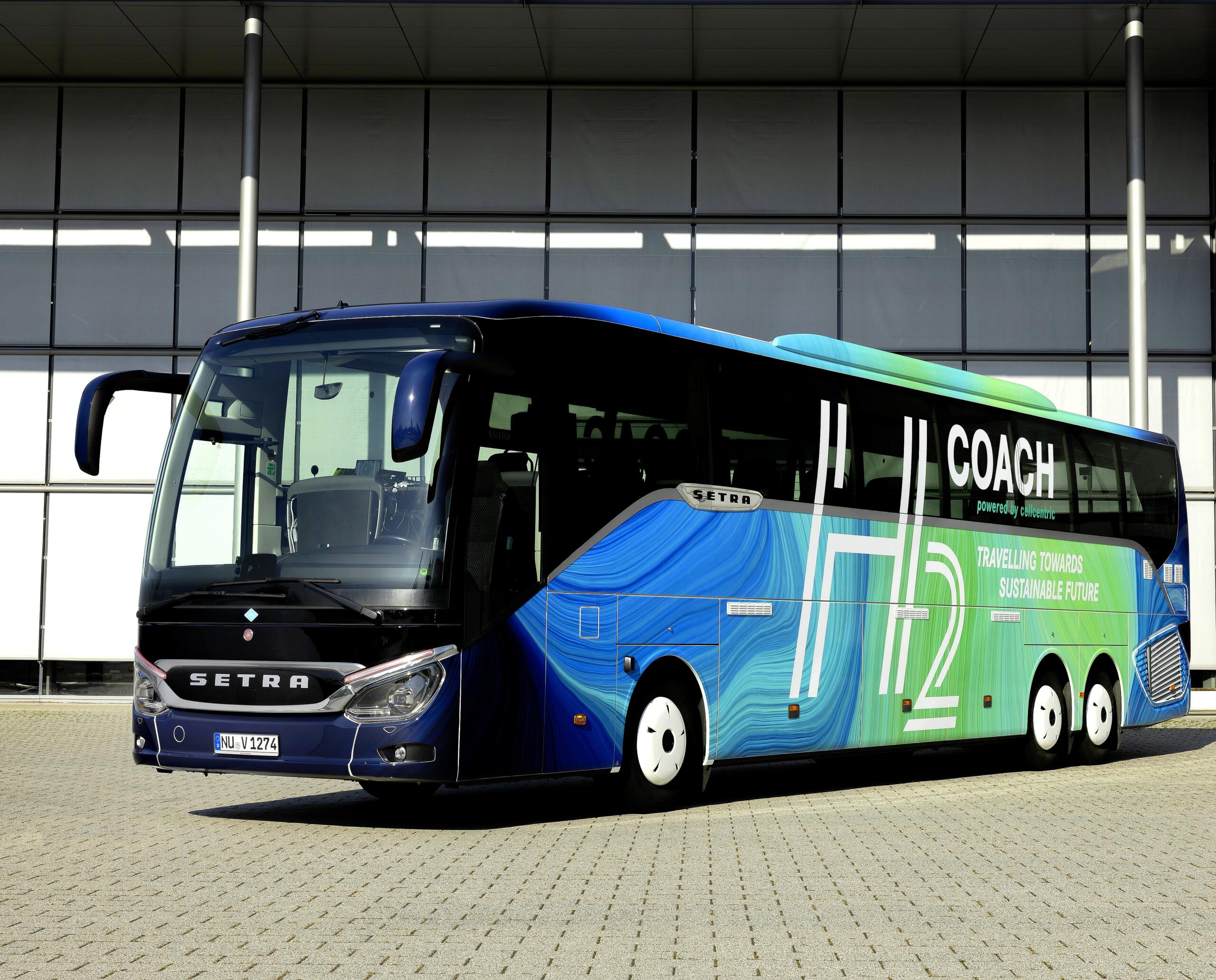 Setra H₂: Yeni Hidrojenli Otobüs Tek Depoyla 800 Km Menzil Sunacak!