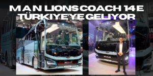 İlk Elektrikli Şehirler arası Otobüs MAN Lion’s Coach 14 E Türkiye Pazarına Geliyor