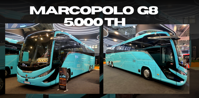 Marcopolo Hits 5,000 with Its 8th Generation Coach Line