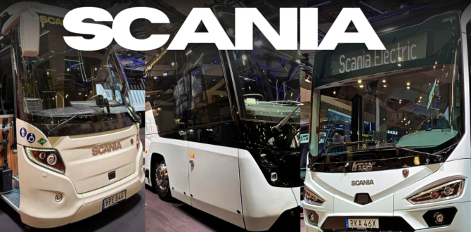Scania Yeni Elektrikli Otobüs Şasileriyle İddialı