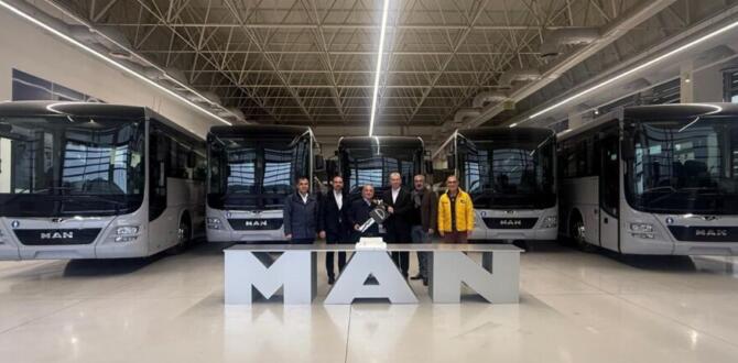 YDS Group Filosunu 5 Adet MAN Lion’s Intercity