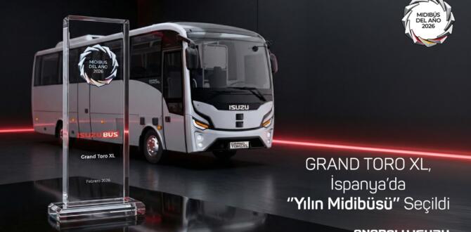 Anadolu Isuzu Grand Toro XL, İspanya’da “2026 Yılının Midibüsü” Seçildi
