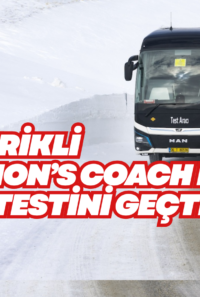 Ankara’da Üretilecek: Elektrikli MAN Lion’s Coach  −30°C’lik Kış Testlerini Tamamladı
